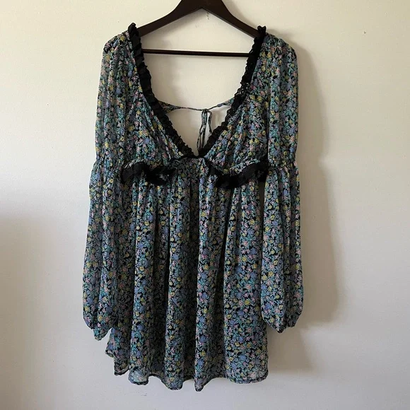 free people Pennie Mini Dress - Picture 3 of 4